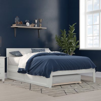 Boston Platform Bed with Trundle