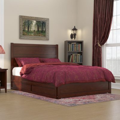 NoHo Platform Bed with Matching Footboard & Trundle