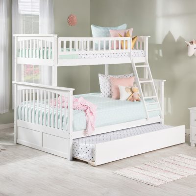 Columbia Ladder Bunk Bed with Trundle
