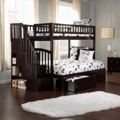 Westbrook Staircase Bunk Bed with Storage Drawers