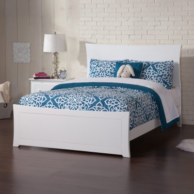 Metro Low Profile Platform Bed with Matching Footboard