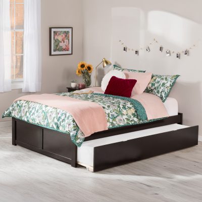 Concord Platform Bed with Footboard & Trundle