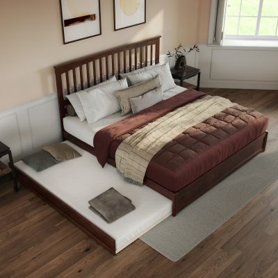 Everett Platform Bed with Footboard & Trundle