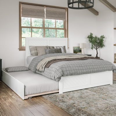 Canyon Platform Bed with Matching Footboard & Trundle