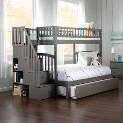 Westbrook Staircase Bunk Bed with Trundle